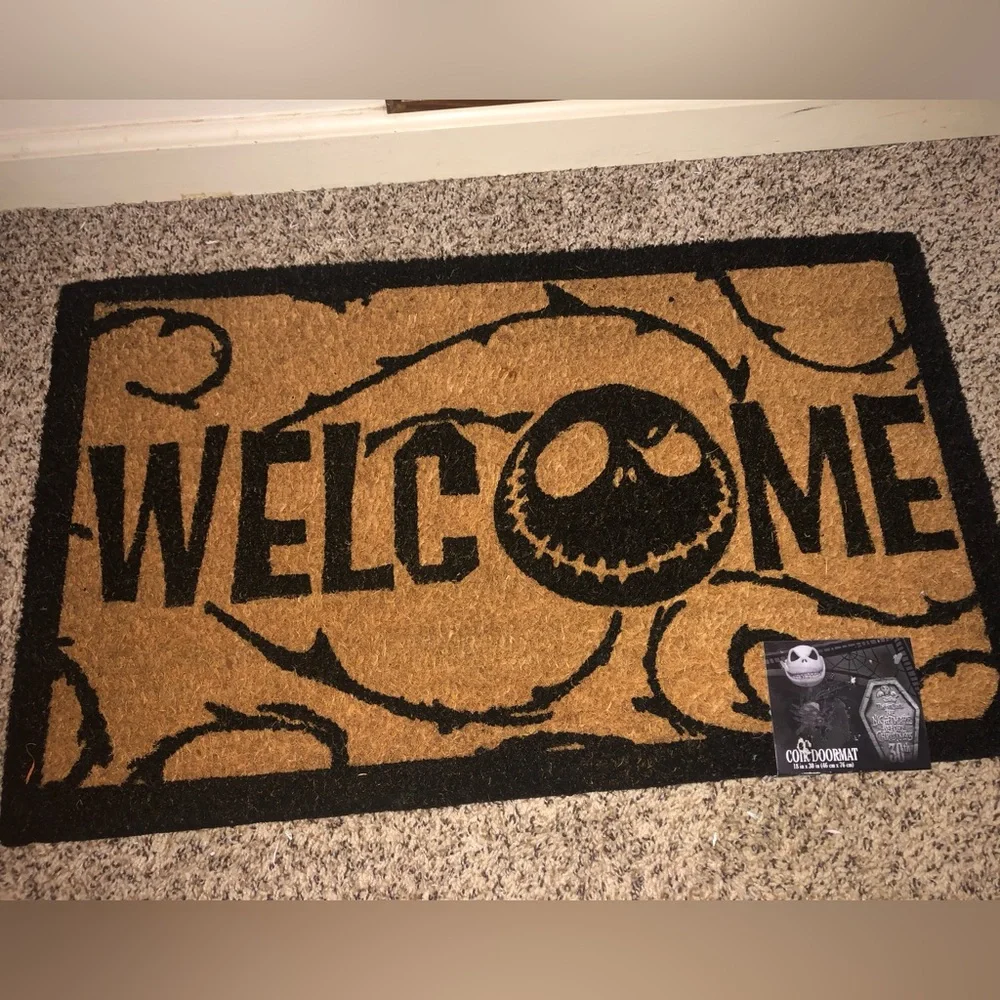 Nightmare Before Christmas Doormat